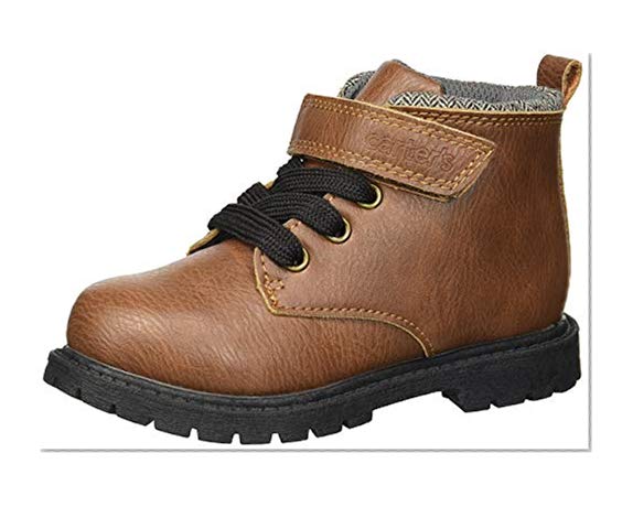 Book Cover Carter's Boy's Baxter2 Brown Boot Fashion, 12 M US Little Kid