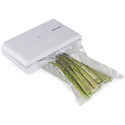 Book Cover Westinghouse, Vacuum Sealer, Food Air Sealing System, Automatic Food Preservation, 140 Watts, White