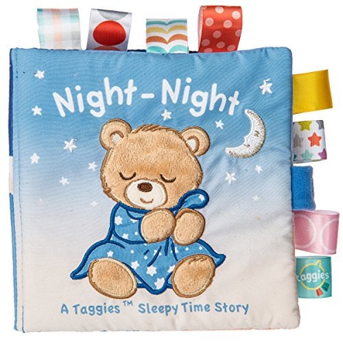 Book Cover Taggies Starry Night Teddy Soft Book , 6x6 Inch (Pack of 1)