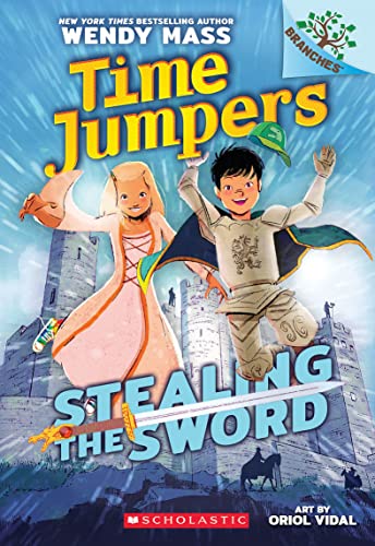 Book Cover Stealing the Sword: A Branches Book (Time Jumpers #1)