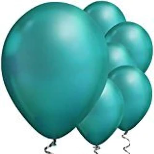 Book Cover Qualatex Chrome Green Metallic 11 Inch Latex Balloons 100 Count
