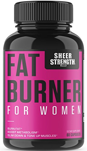 Book Cover Sheer Fat Burner for Women 2.0 - Fat Burning Thermogenic Supplement, Metabolism Booster, and Appetite Suppressant Designed for Women - Sheer Strength Labs, 60 Weight Loss Pills