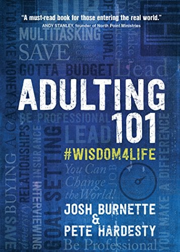 Book Cover Adulting 101: #Wisdom4Life