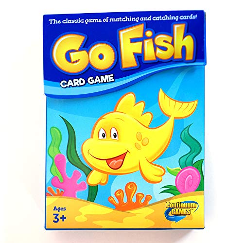 Book Cover Continuum Games Go Fish Classic Card Game Fun for Children Age 3 and Up