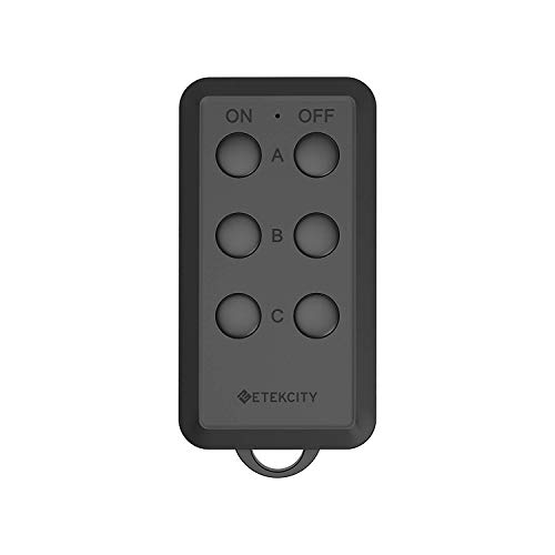 Book Cover Etekcity Single Remote for ZAP 1FX Outdoor Remote Control Outlet, 1 Remote Only, Battery Included, No Outlet