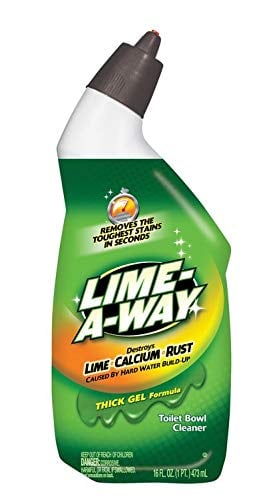 Book Cover Lime-A-Way Liquid Toilet Bowl Cleaner Remove Lime Calcium Rust 16 oz (Pack of 4)