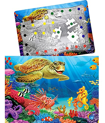 Book Cover Keeping Busy Undersea Turtle 35 Piece Sequenced Jigsaw Puzzle Engaging Activities/Puzzles/Games for Dementia and Alzheimer's by Keeping Busy for Older Adults