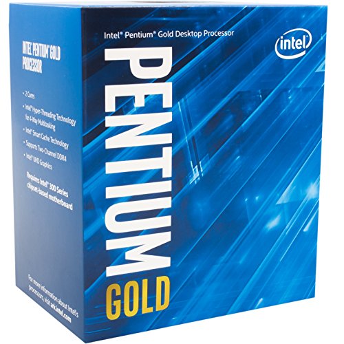 Book Cover Intel Pentium Gold G5400 Desktop Processor 2 Core 3.7GHz LGA1151 300 Series 54W/58W BX80684G5400