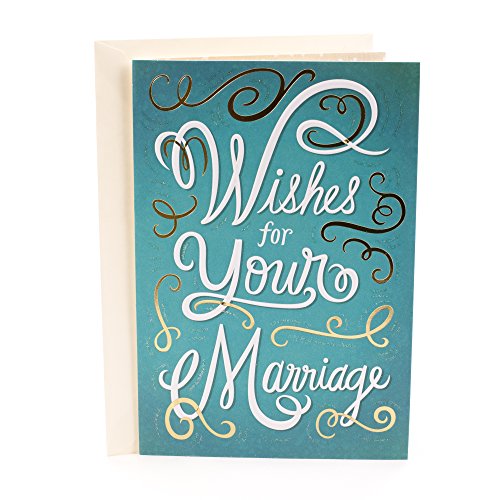 Book Cover Hallmark Mahogany Wedding Greeting Card (Wishes for Your Marriage)