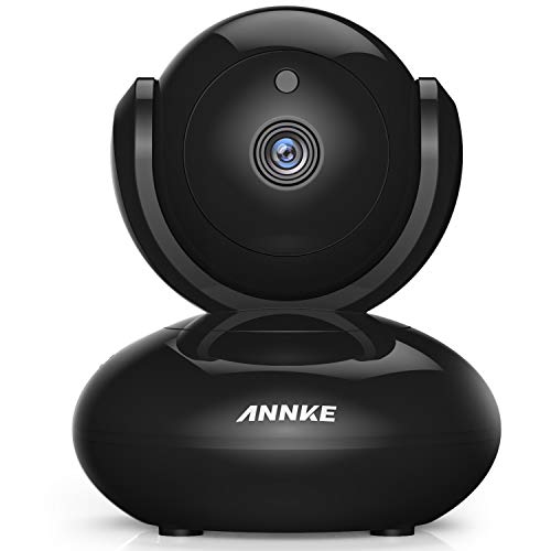 Book Cover IP Camera, ANNKE 1080P Full HD Indoor Pan/Tilt WiFi IP Camera for Home/Baby/Pet, Two Way Audio, Smart Motion-Triggered Alarm