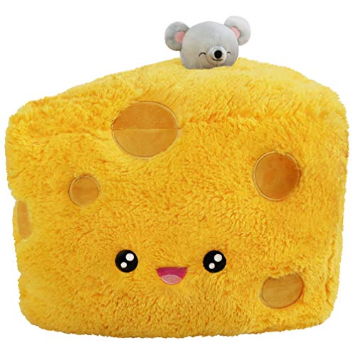 Book Cover Squishable / Comfort Food Cheese Wedge Plush - 15