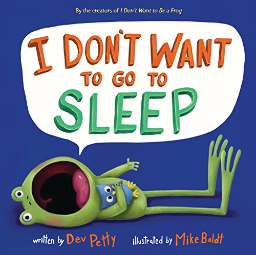 Book Cover I Don't Want to Go to Sleep