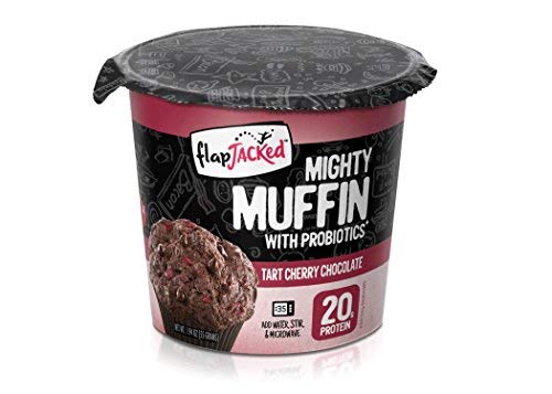 Book Cover FlapJacked Mighty Muffins, Gluten-Free Double Chocolate, 12 Pack, 1.94 Ounce (Pack of 12)