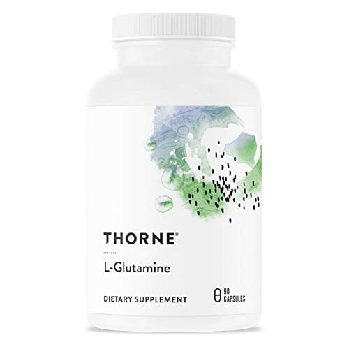 Book Cover Thorne L-Glutamine - Amino Acid Supplement for GI Health and Immune Function - 90 Capsules