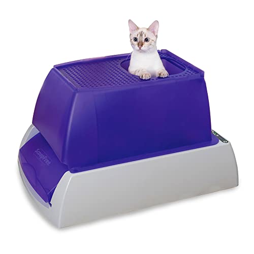 Book Cover PetSafe ScoopFree Top-Entry Ultra Self-Cleaning Cat Litter Box â€“ Automatic with Disposable Tray