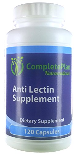Book Cover Anti Lectin Supplement | Lectin Blocker Supplement| USA Manufactured for Licensed Healthcare Providers | Protect Gut Lining with Added Pepsin to Block Harmful Lectin Proteins | Lectin Guard