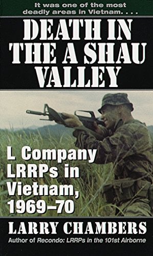 Book Cover Death in the A Shau Valley: L Company LRRPs in Vietnam, 1969-70