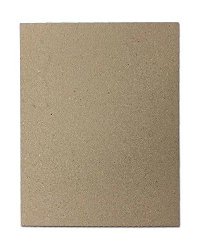 Book Cover 100 Thick Kraft Chipboard (30pt) - 8 1/2