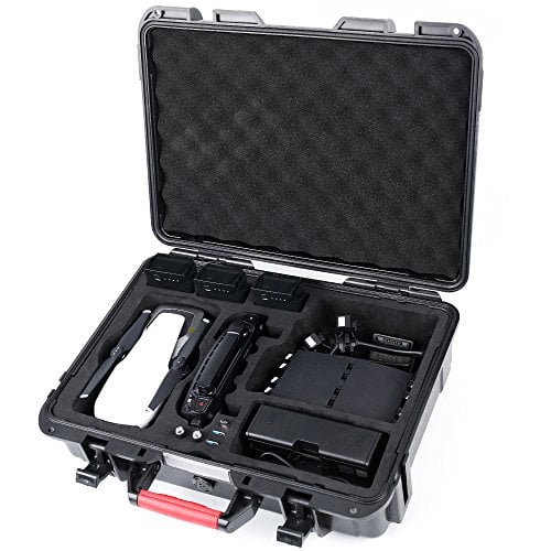 Book Cover Smatree DA600 Carrying Case for DJI Mavic Air,Waterproof Drone Hard Case