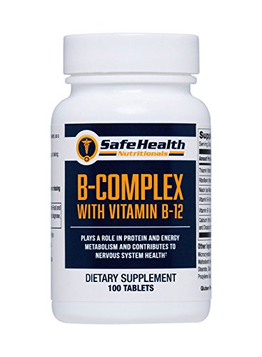 Book Cover Safe Health Nutritionals B-Complex with Vitamin B-12 Tablet