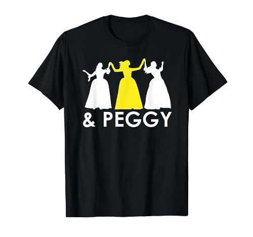 Book Cover And Peggy Shirt Schuyler Sisters Tee T-Shirt