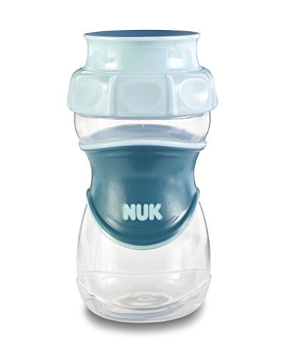 Book Cover NUK Everlast 360 Sippy Cup, Blue, 10oz 1pk