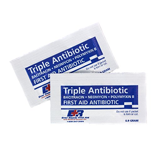 Book Cover Ever Ready First Aid Triple Antibiotic Ointment .9gr Packets - 144 Count