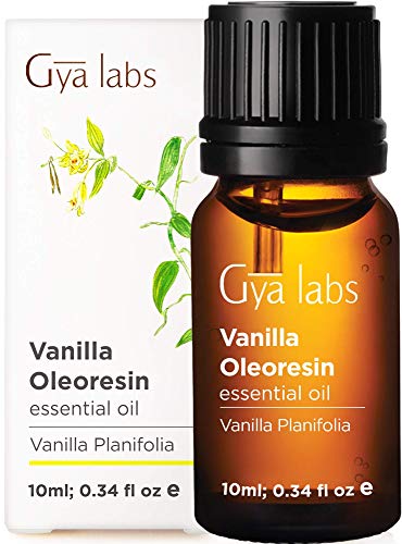 Book Cover Gya Labs Vanilla Oleoresin Essential Oil for Stress Relief, Relaxation, Sleep - Sweet French Vanilla Oil for Comfort, Romance - 100 Pure Therapeutic Grade Essential Oils Vanilla Oil for Diffuser- 10ml