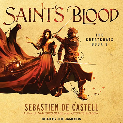 Book Cover Saint's Blood: Greatcoats, Book 3