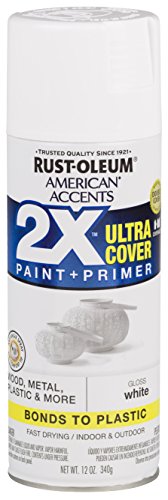 Book Cover Rust-Oleum 327874 American Accents Spray Paint, 12 Ounce, Gloss White