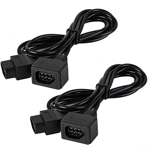 Book Cover 2 PCS 6 Feet Cables for Nintendo NES Extension