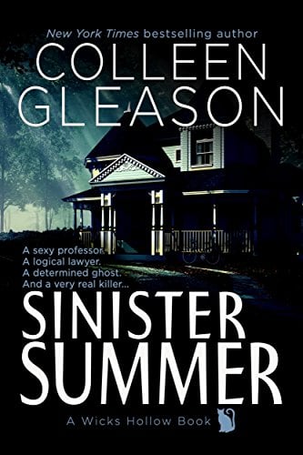Book Cover Sinister Summer: A Ghost Story Romance & Mystery (Wicks Hollow Book 1)