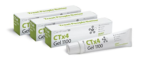 Book Cover CariFree CTx4 Gel 1100 (Mint): Anti-Cavity Toothpaste | Cavity Prevention | Freshens Breath and Moistens Mouth | Dentist Recommended for Oral Care (3-Pack)