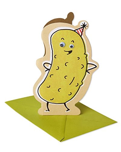 Book Cover American Greetings Funny Birthday Card (Pickle)