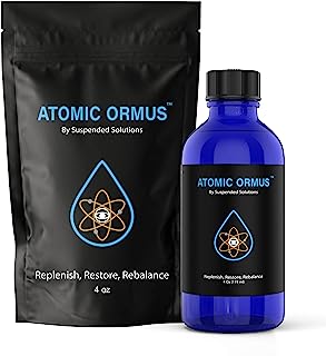 Book Cover Suspended Solutions - Atomic ORMUS - 4oz - Monoatomic Gold Ormus - Memory AID, ENERGETICALLY Enhanced, REJUVENATING, Increased Energy, Stamina, Vitality - Gold, Platinum, Iridium