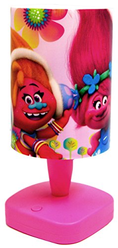 Book Cover Official Trolls Star&Moon Night Light Lamp,Colour Changing Projection