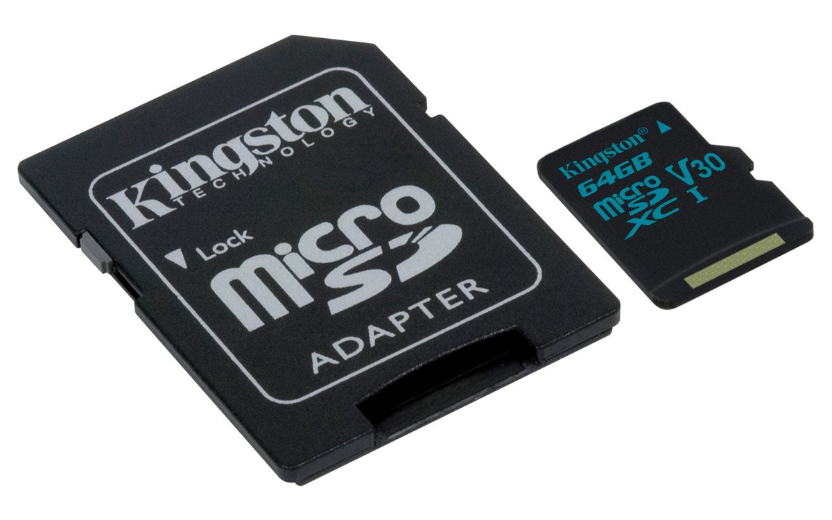 Book Cover Kingston Canvas Go! 64GB microSDXC Class 10 microSD Memory Card UHS-I 90MB/s R Flash Memory Card with Adapter (SDCG2/64GB) Canvas Go microSD Card 0 Count (Pack of 1)