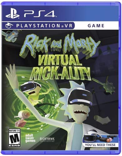 Book Cover Rick & Morty: Virtual Rick-ality - PlayStation 4
