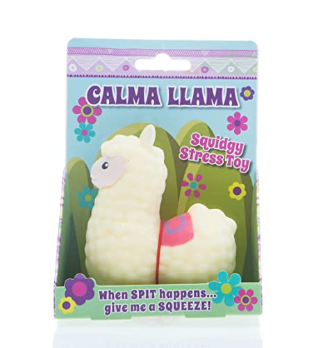 Book Cover Boxer Gifts Calma Llama Stress Toy | Fun Gift for Animal and Llama Lovers | Birthday, Christmas, Office, Stocking Stuffer Gift