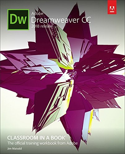 Book Cover Adobe Dreamweaver CC Classroom in a Book (2018 release)