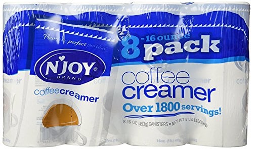 Book Cover N-Joy Original Powdered Coffee Creamer 16oz 8ct (Pack of 2)