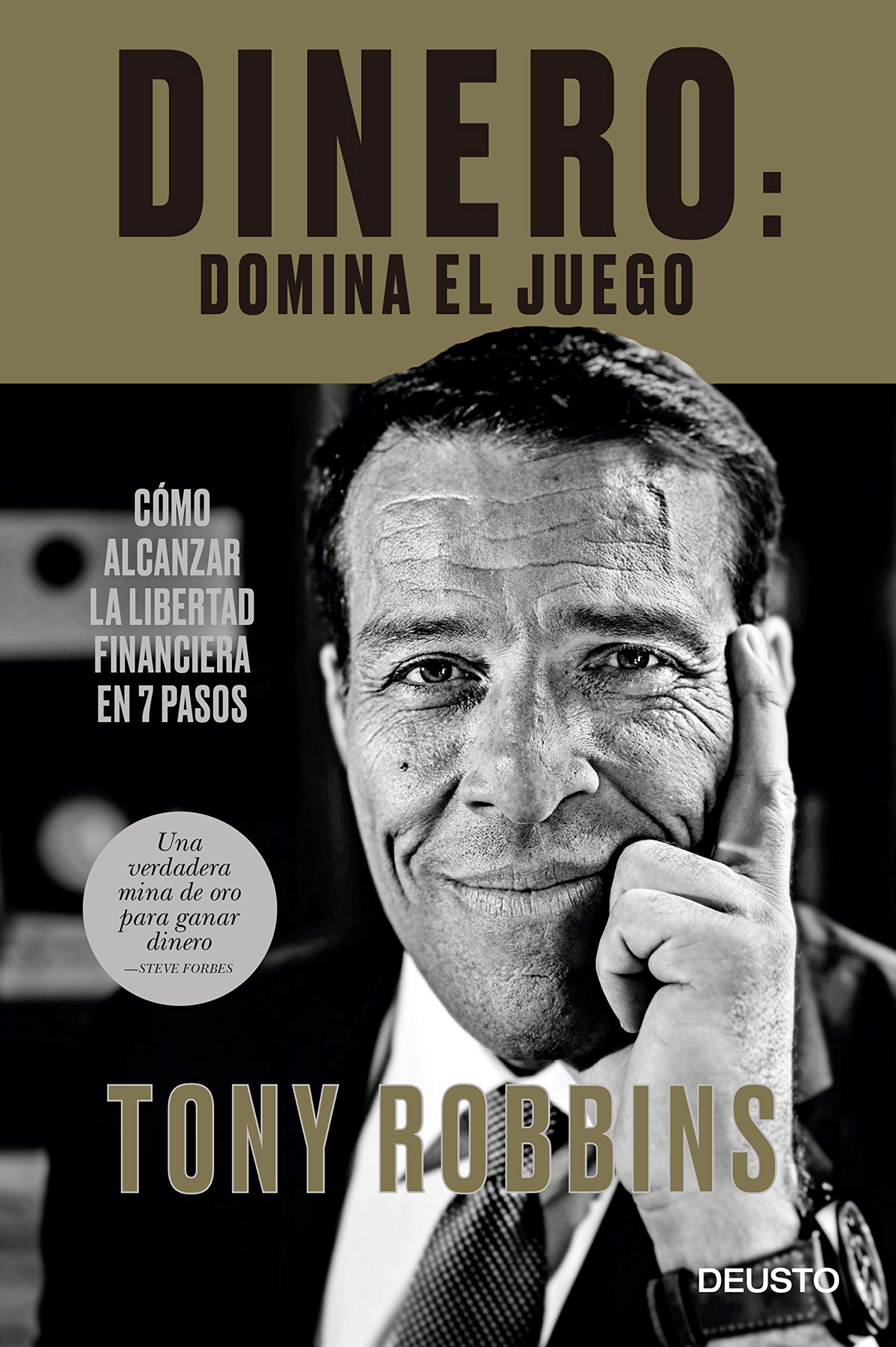 Book Cover Dinero: domina el juego: Cómo alcanzar la libertad financiera en 7 pasos (Deusto) (Spanish Edition)