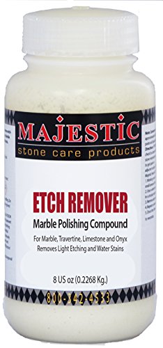 Book Cover Etch Remover Marble Polishing Compound 8 oz.