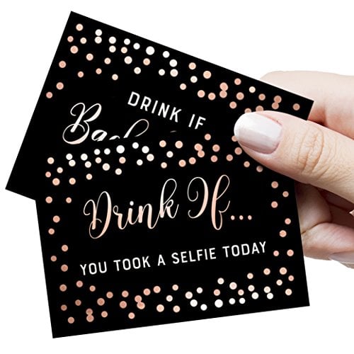 Book Cover Drink If! Bachelorette Party Game, 26 Unique Cards, Bachelorette Party Ideas, Girls Night Out Activity, Bridal Party Game