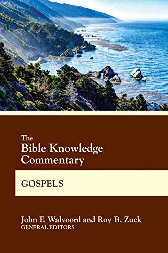 Book Cover The Bible Knowledge Commentary Gospels (BK Commentary)