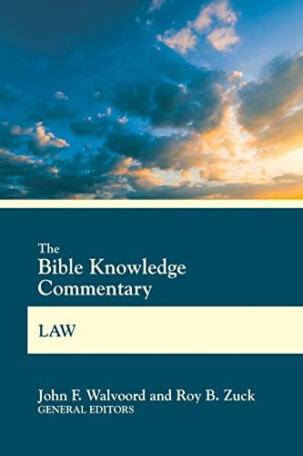 Book Cover The Bible Knowledge Commentary Law (BK Commentary)