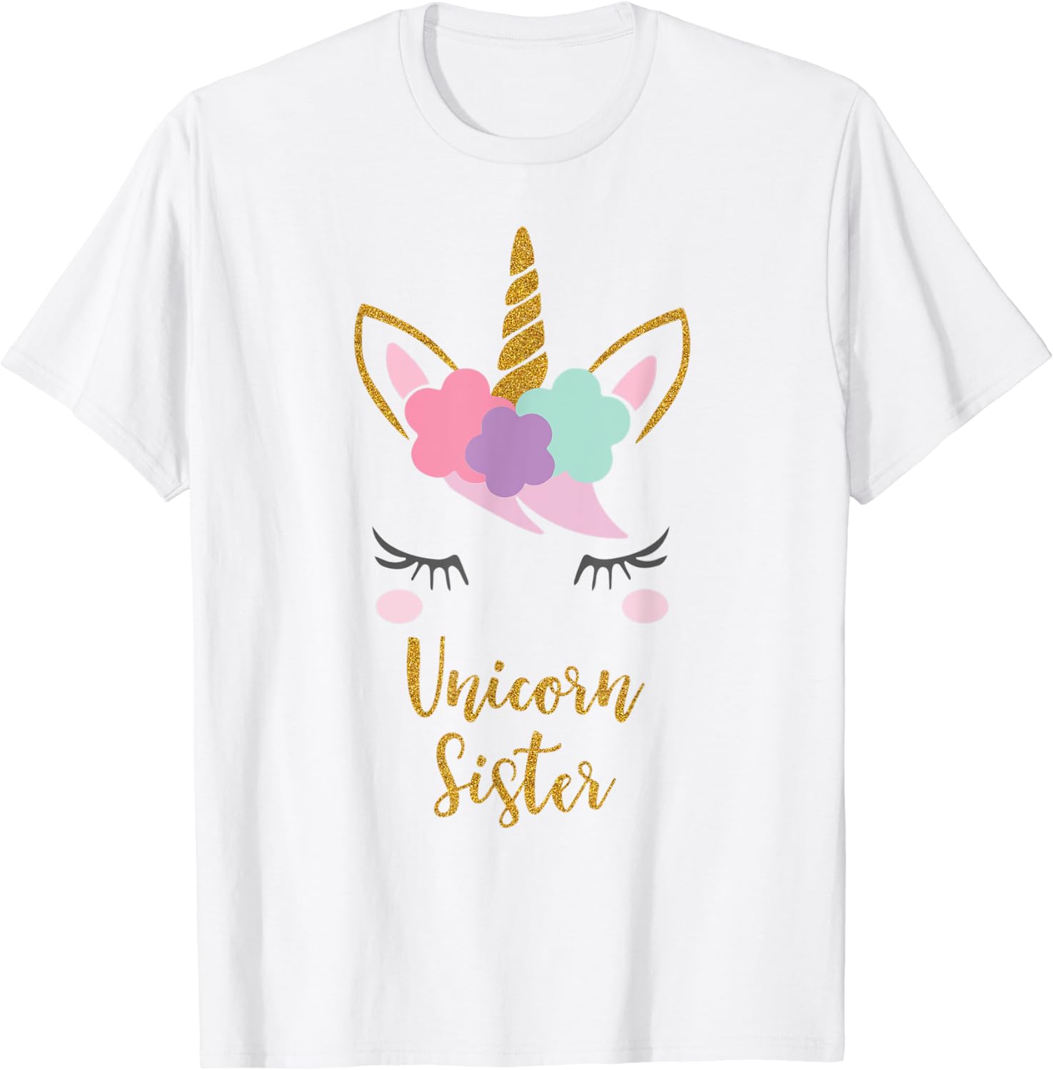 Book Cover Unicorn Sister Shirt, Sister of the Birthday Girl Gift