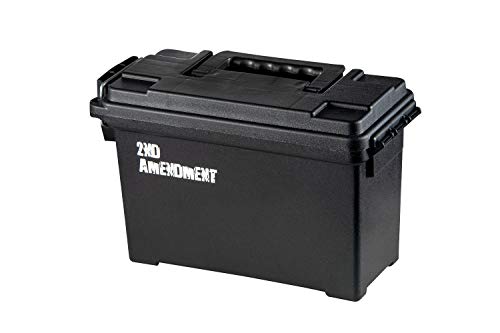 Book Cover GDT Ammo Box Plastic Ammo can Pledge 2nd Amendment