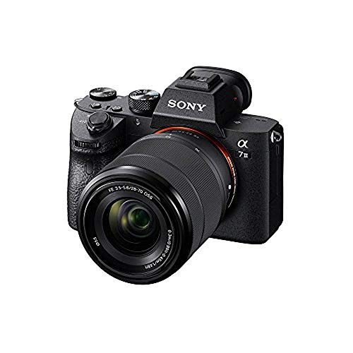 Book Cover Sony a7 III Full-frame Mirrorless Interchangeable-Lens Camera with 28-70mm Lens Optical with 3-Inch LCD, Black (ILCE7M3K/B)
