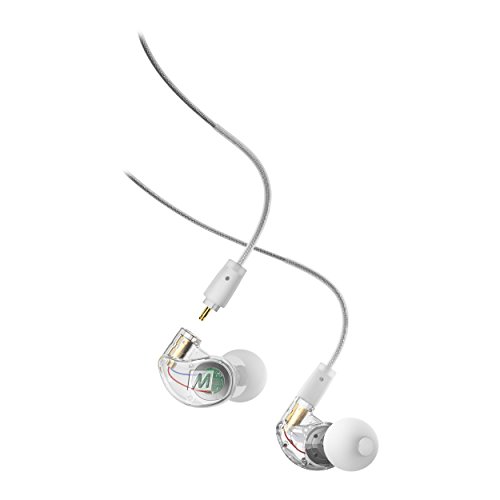 Book Cover MEE audio - M6 PRO 2nd Generation Universal-Fit Noise-Isolating Musiciansâ€™ In-Ear Monitors with Detachable Cables - Clear